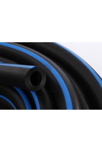 Süt Hortumu Siyah T. Kauçuk  (14x24 mm) ( 2.5 Metre ) - 2