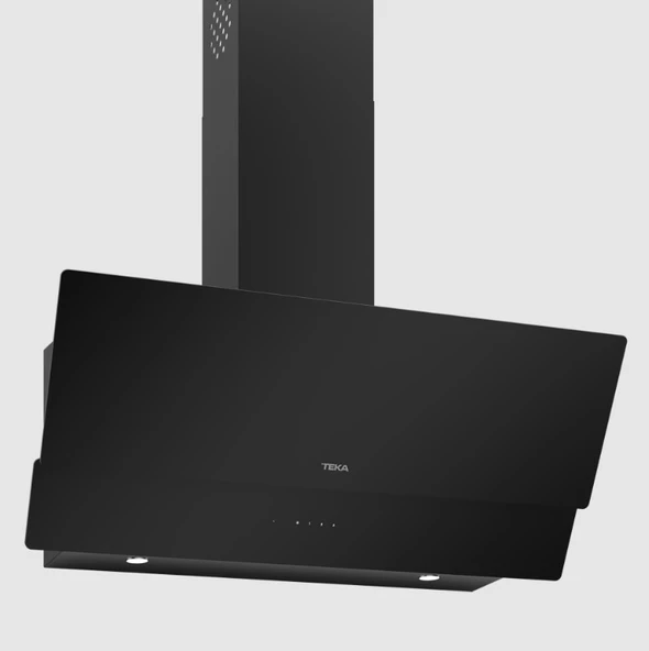 TEKA ATV 90 SİYAH DUVAR TİPİ 90 CM. EĞİLİMLİ CAM DAVLUMBAZ - 1