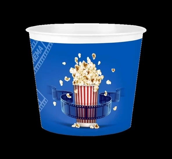 Popcorn Mısır Kovası Dekoratif - Dev Boy - 4