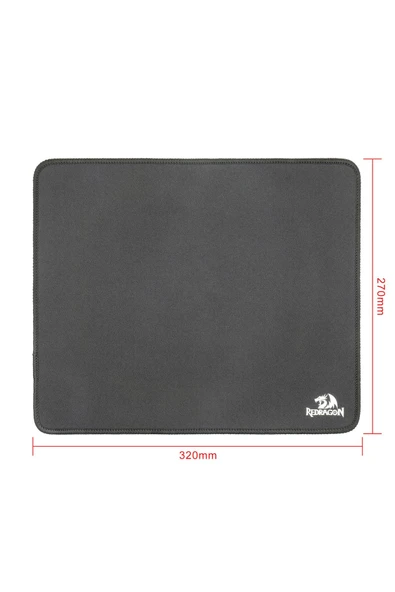 Redragon Flick M Su Geçirmez 32 cm x 27 cm x 0,4 cm Oyuncu Mousepad