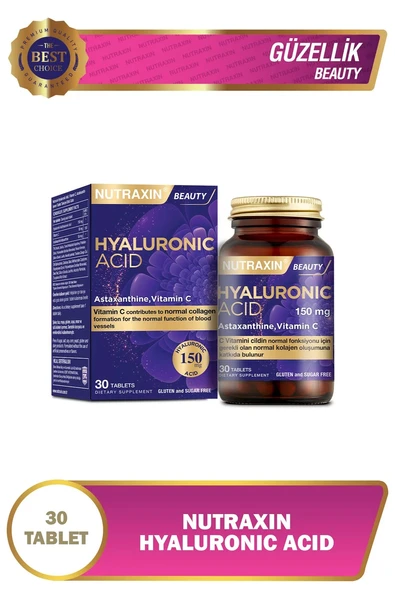 Nutraxin Hyaluronic Acid 30 Tablet