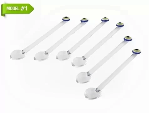 Cam Çay Kaşığı 12 Adet - 2