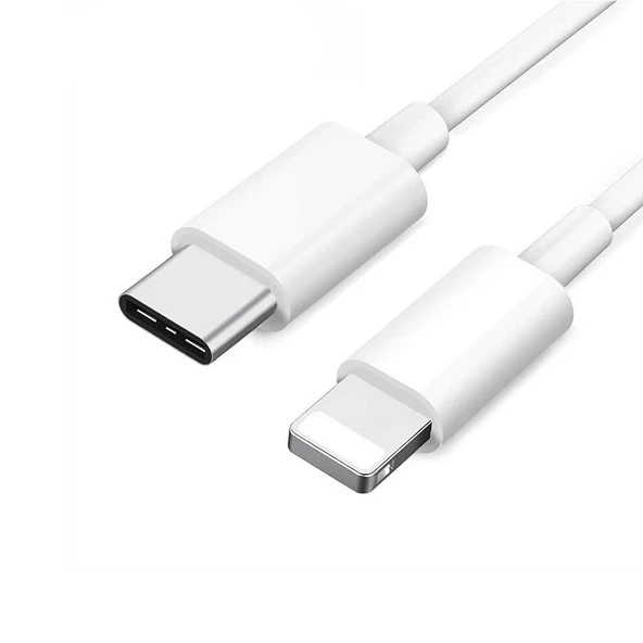 Type-C - Lightning 25Cm Kısa Şarj Kablosu 20w
