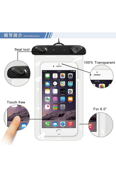 mrc Su Geçirmez Telefon Kılıfı Waterproof Cover - 5