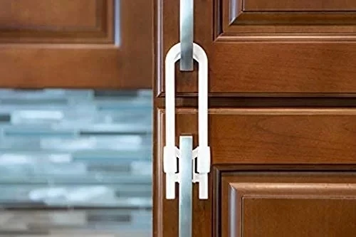 Bebek Çocuk Çekmece Ve Dolap Koruma Raylı Güvenlik Sistemi Emniyet Kilidi - 5