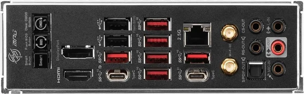 MSI Mpg X670E Carbon Wi-Fi AMD AM5 DDR5 ATX Anakart - Outlet - Resim 2