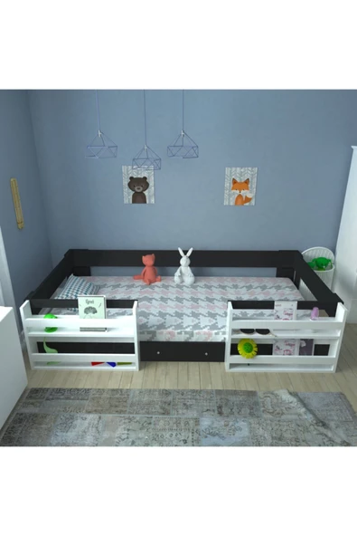 Ninnimo Trend Montessori Kitaplıklı Karyola - 2