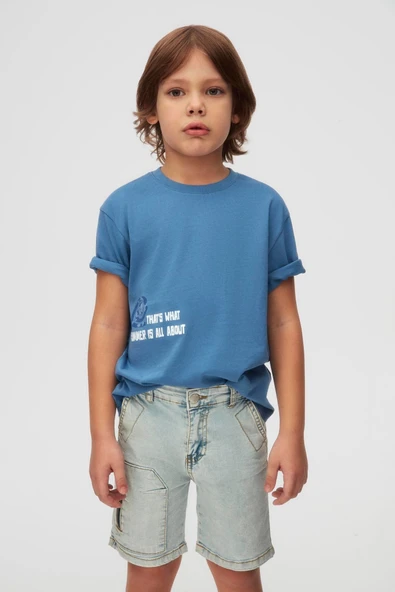 Erkek Çocuk Summer Tişört 48544 - Resim 5