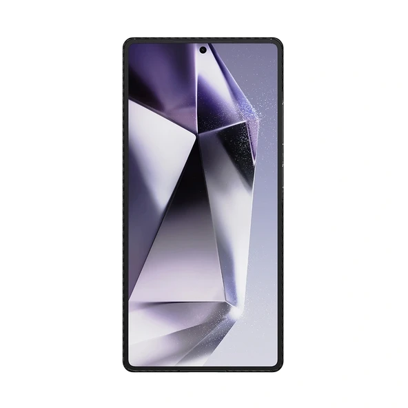 Galaxy S25 Ultra Kılıf Magsafe Şarj Özellikli 600D Metal Kamera Çerçeveli Raptic Aramid Fiber Serisi Kapak - 4