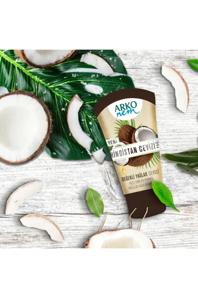 Arko Değerli Yağlar Hindistan Cevizi Nem Krem 60 ml - Resim 3