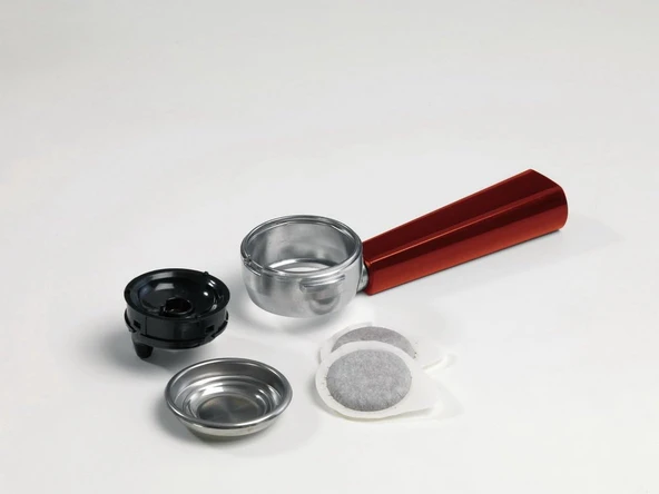 ARİETE Ceffe Retro Cappuccino/Espresso Makinesi Alüminyum Hazne Kırmızı 1388A 900W - 5