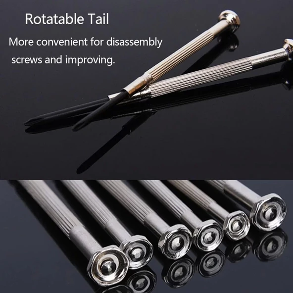 16 Parça Hassas Tornavida Seti Saatçi Ve Telefoncu Tornavidası - 3