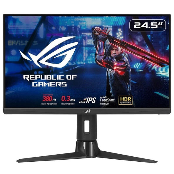 Asus ROG Strix XG259QN 24.5" 0.3 ms Full HD Pivot IPS 380 Hz Oyuncu Monitörü