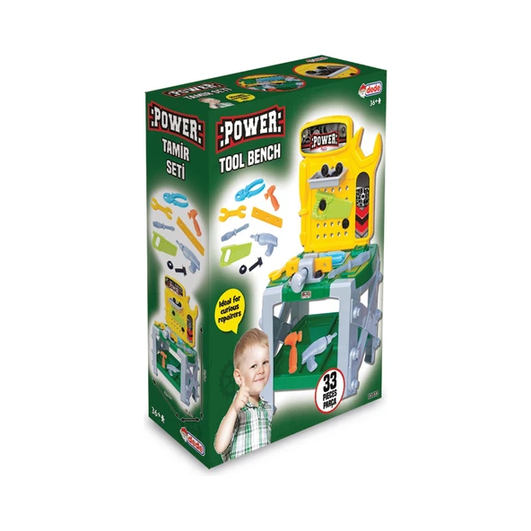 Dede Power Tezgahlı Tamir Seti 33 Parça 03033 - 2