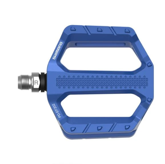 SHIMANO Pedal (Düz) PD-EF202 MAVİ