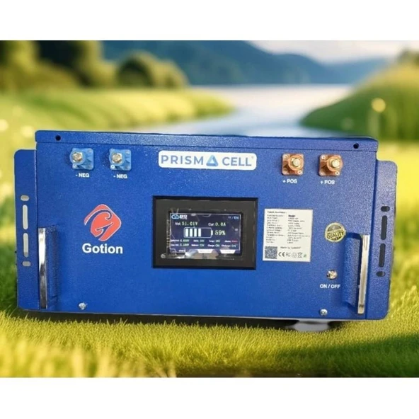 51.2 235 AH Lifepo4 akü Rack tipi lityum batarya 12kw