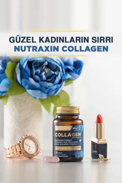 NUTRAXİN Hidrolize Kolajen 30 Tablet Tip1 Tip3 - 2