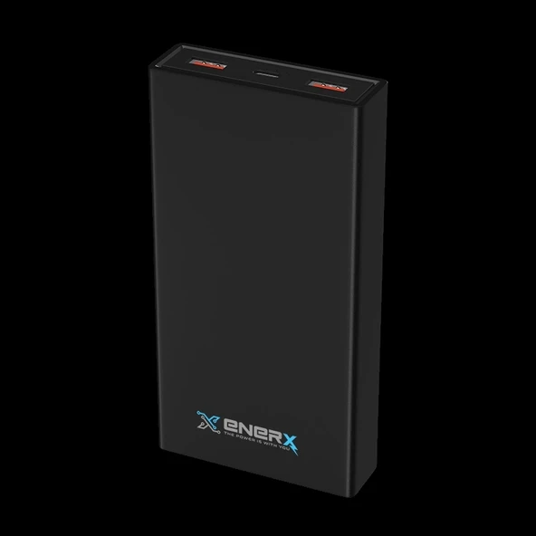 eNeRX Powerbank 20000 mAh 2.1 Amper ENR-P20C Siyah