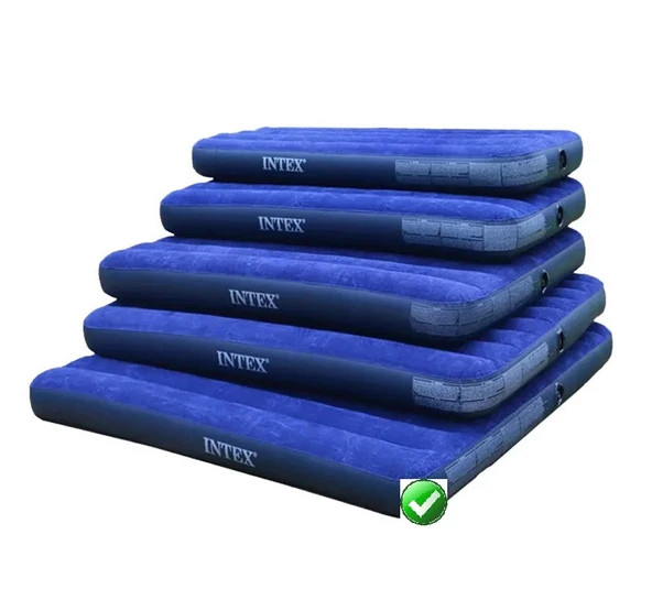 3-4 Kişilik Şişme Yatak Intex 64755 Şişme Kamp Yatağı+Elektrikli Pompa - 2