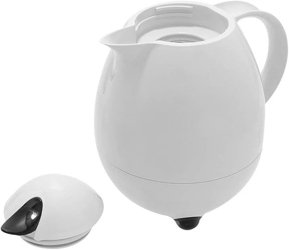 Leifheit Colombus Termos Beyaz 1Lt LFH28300 - 3
