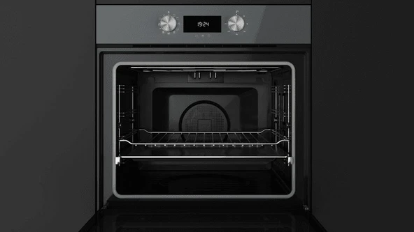TEKA HLB 8400 ST GRİ CAM 71 LT ANKASTRE FIRIN - 5
