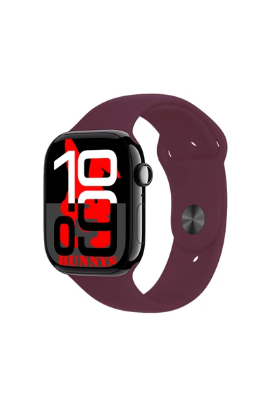 Xiaomi Redmi Note 7 Uyumlu Bordo Akıllı Saat Watch10 2025 Hediyeli AMOLED EKRAN