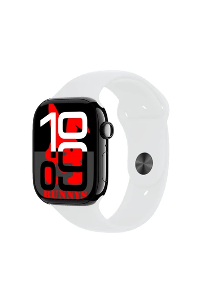 Apple iPhone 11 Pro Uyumlu Beyaz Akıllı Saat Watch10 2025 Hediyeli AMOLED EKRAN