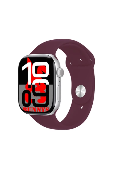 Xiaomi Redmi Note 8 Uyumlu Bordo Akıllı Saat Watch10 2025 Hediyeli AMOLED EKRAN