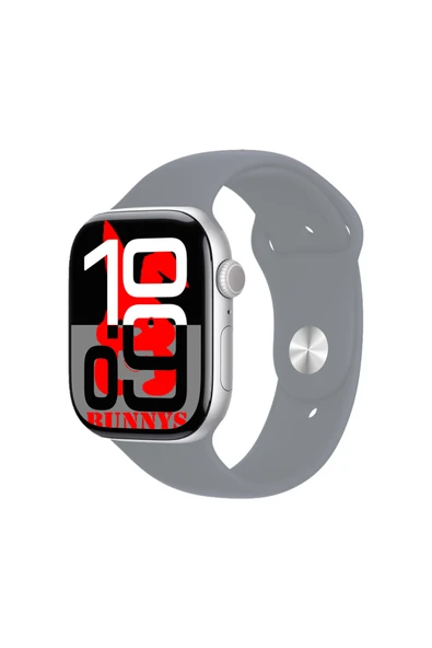 Xiaomi Redmi Note 8 Uyumlu Gri Akıllı Saat Watch10 2025 Hediyeli AMOLED EKRAN