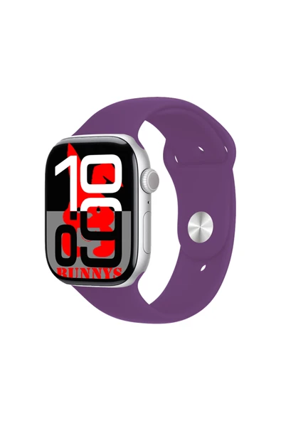 LG Uyumlu Mor Akıllı Saat Watch10 2025 Hediyeli AMOLED EKRAN