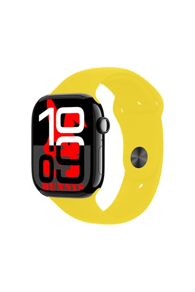 Apple iPhone 11 Pro Max Uyumlu Sarı Akıllı Saat Watch10 2025 Hediyeli AMOLED EKRAN