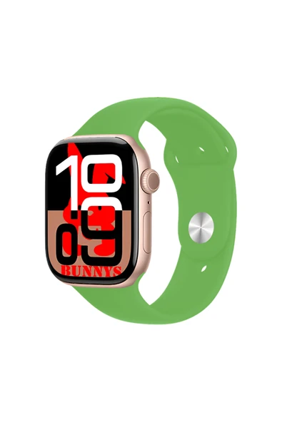 Xiaomi Redmi Note 8 Uyumlu Yeşil Akıllı Saat Watch10 2025 Hediyeli AMOLED EKRAN