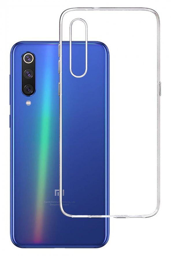 Xiaomi Mi 9 SE Kılıf Yüksek Kalite Şeffaf Silikon Kılıf - 1