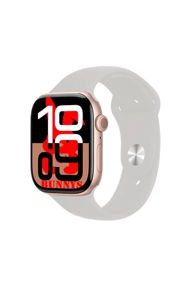Apple iPhone 11 Pro Uyumlu Taş Akıllı Saat Watch10 2025 Hediyeli AMOLED EKRAN