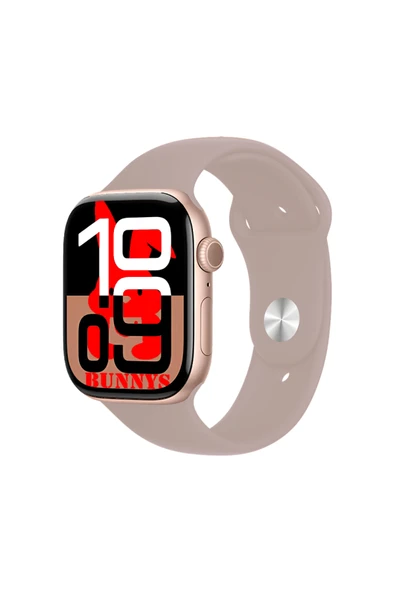 Xiaomi Redmi Note 8 Uyumlu Gül Akıllı Saat Watch10 2025 Hediyeli AMOLED EKRAN