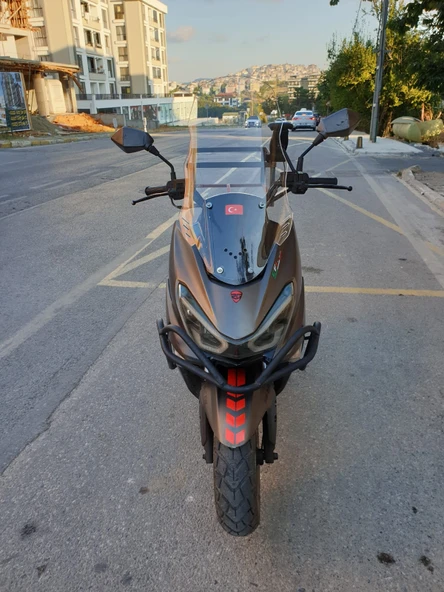 MOTOCAM RKS Newlight 125 Siperlik Ön Cam 2021-2022 Model 65cm Şeffaf Renkli 4mm PRO MODELE UYMAZ