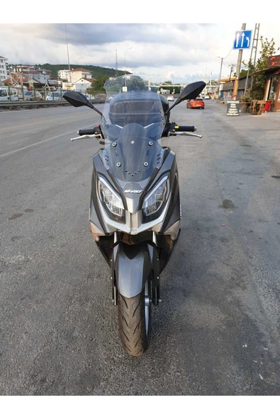 MOTOCAM Revolt Rm5 Siperlik Ön Cam 2020 2021 Model 75cm Şeffaf Renkli 4mm UZUN CAM