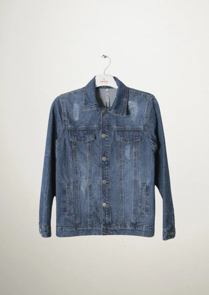 Erkek Çocuk Gabardin Kot Ceket 124504 - 5