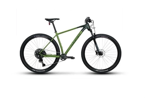 CARRARO BIG 910 ERKEK DAĞ BİSİKLETİ 530H HD 29 JANT 10 VİTES MAT YEŞİLİ SİYAH KOYU YEŞİL