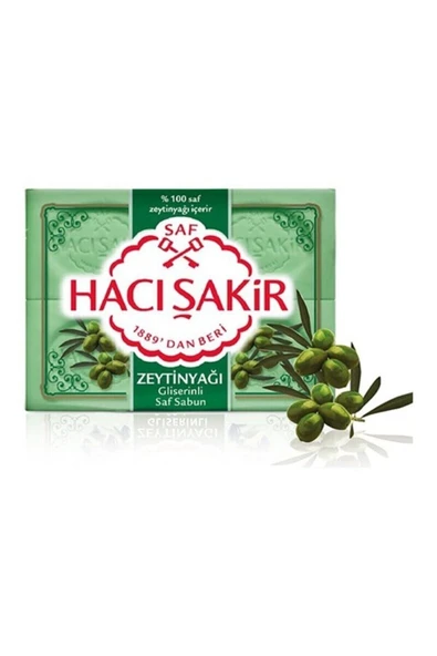 Hacı Şakir Banyo Sabunu Zeytinyağı Gliserinli 500 G