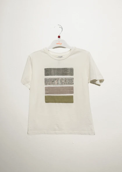 Erkek Çocuk Aplikeli Tshirt 125300 - 8