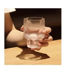 Linanware 2'li Viski/kokteyl Tasarım Cam/dışı Silikon Kaplı Bardak 200 ml DSG-14 - 2