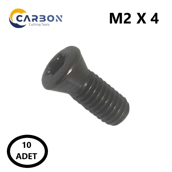 M2 X 4 TORX CİVATA KATER CİVATASI ORJİNAL CİVATA ( 10 ADET )