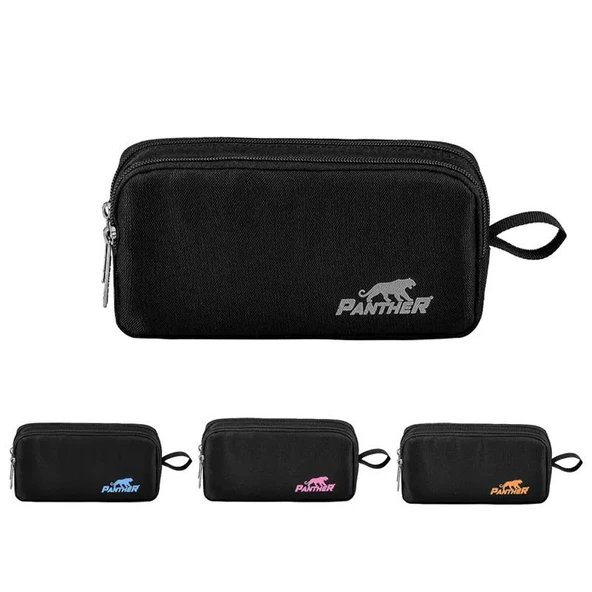 MIKRO KALEM CANTASI PANTHER BLACK COLOR PT5996
