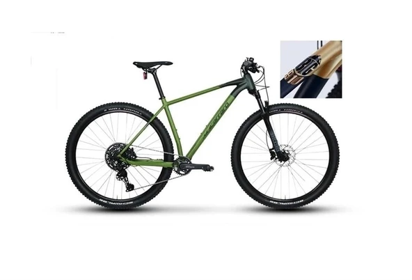 CARRARO BIG 910 ERKEK DAĞ BİSİKLETİ 480H HD 29 JANT 10 VİTES KOYU LACİVERT AÇIK BRONZ