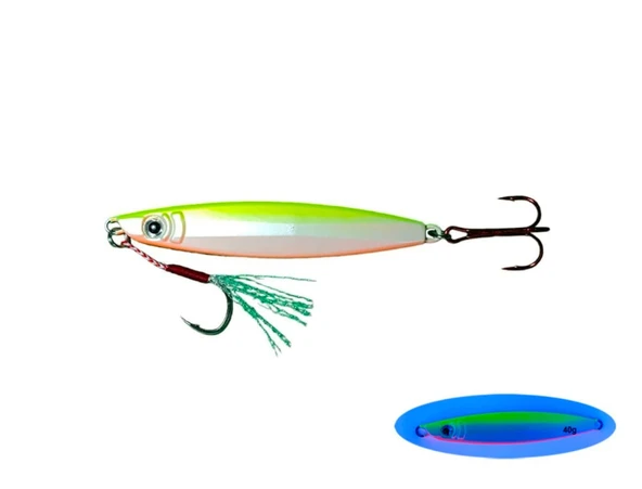 S.F. Sardin Jig 22g - Sahte Yem Kaşık Rapala -Levrek, Palamut, Lüfer, Çinekop, Turna İçin En İyi UV Jig Yem - 2