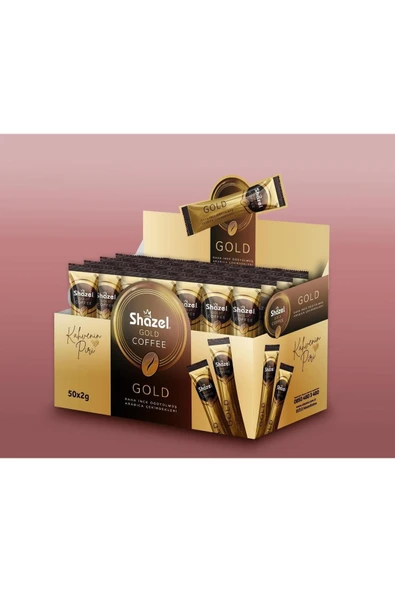 Shazel Gold Çözünebilir Kahve 2gr 50li