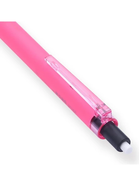 Tombow MonoGraph Mekanik Uçlu Kalem 0,5mm Blisterli Neon Pembe - 4