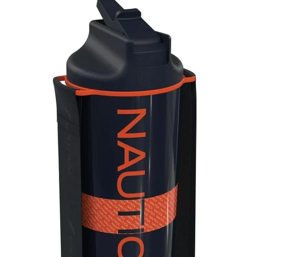 Nautica NTM02 Sport Termos Paslanmaz Çelik 650 ml Navy Turuncu - 3