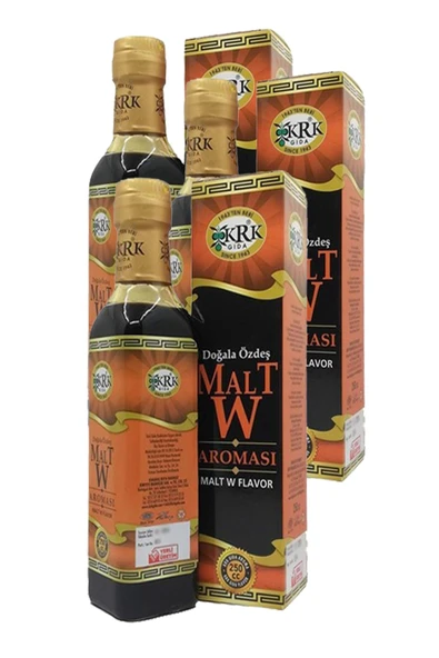 Malt W Aroması 250 Ml. X 3 Adet = 750 Cc Meşe Özü Aroması W Aroma